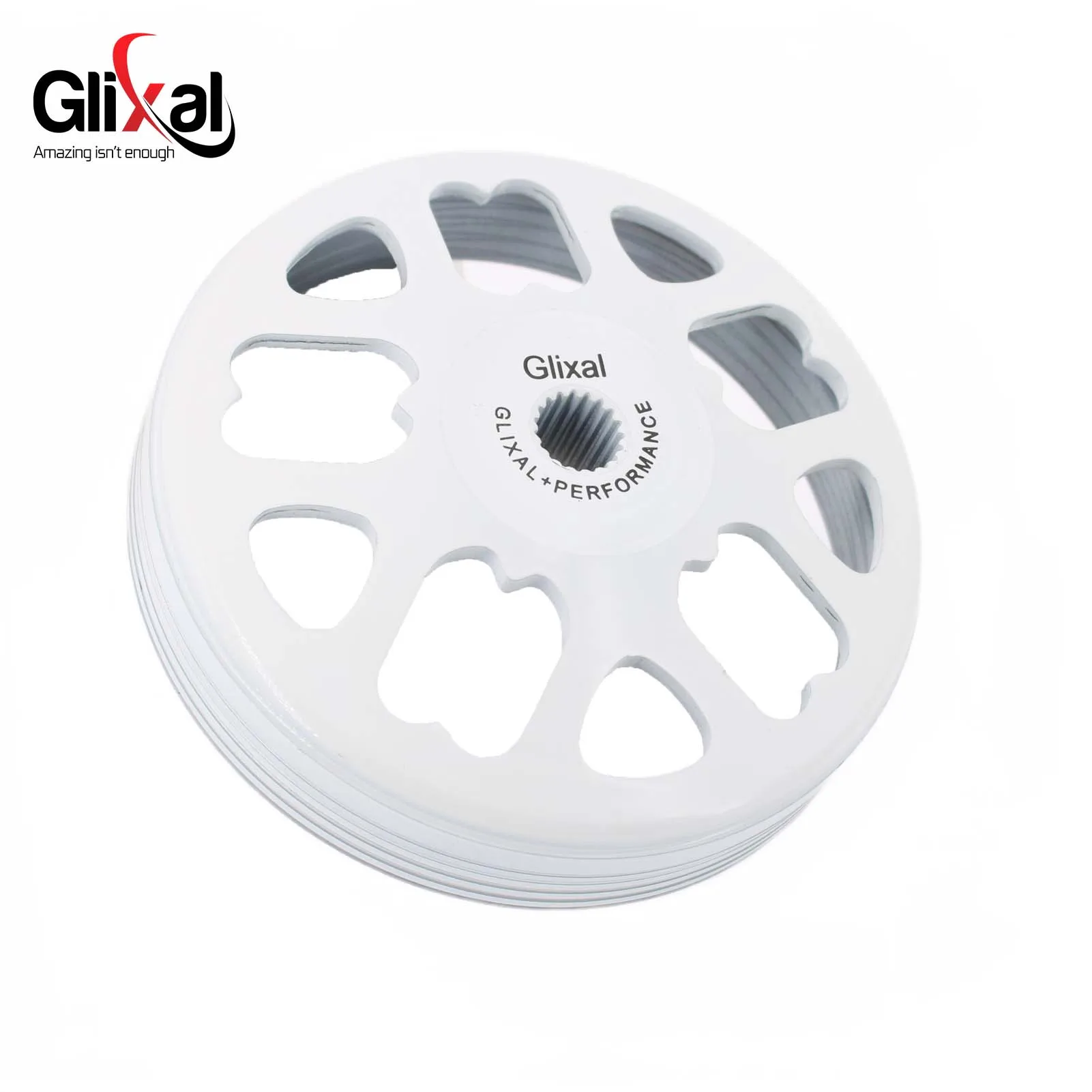 Glixal GY6 125cc 150cc 200cc High Performance Racing CNC-Manufactured Clutch Bell Drum for 157QMJ Engine Scooter Moped ATV