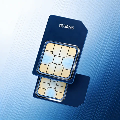 IoT GPS Tracker SIM Card 2G/3G/4G, 360MB European Roaming Data, 365 Days Service, Ideal for Pet GPS Collars