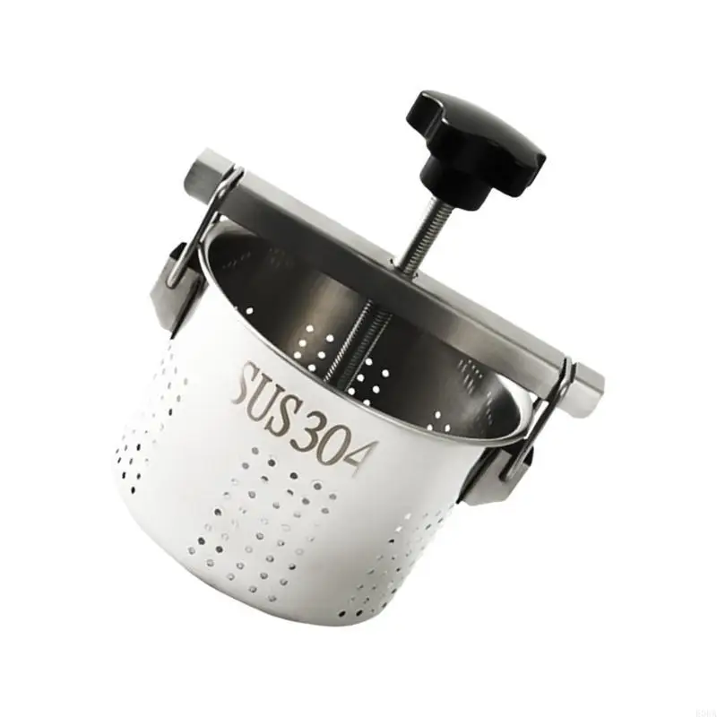 Stainless Steels Herb Drainer Vegetable Water Squeezer Practical Kitchen Tool 