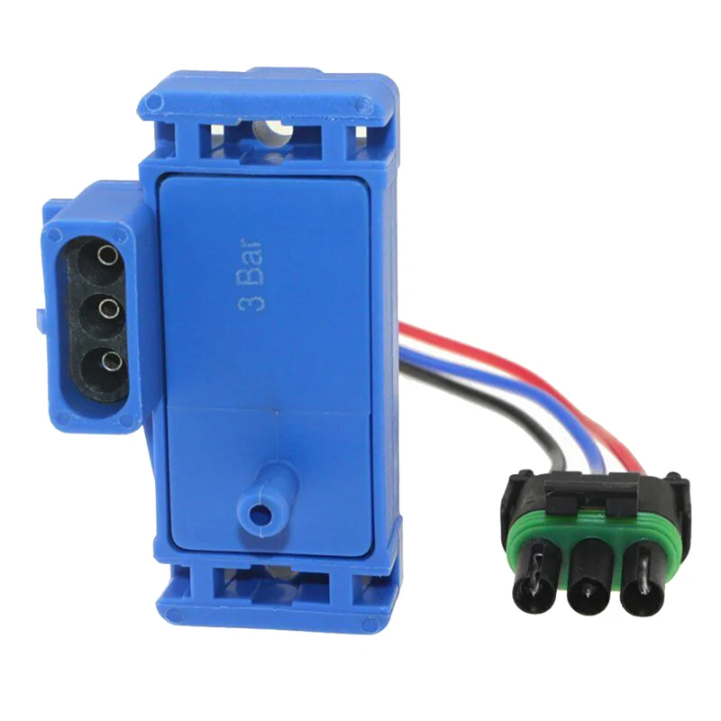 AEE5-1 Set For GM 3Bar 3 Bar Manifold Map Sensor Boost Turbo With Pigtail Plug Wire 12223861 16040749 12219935