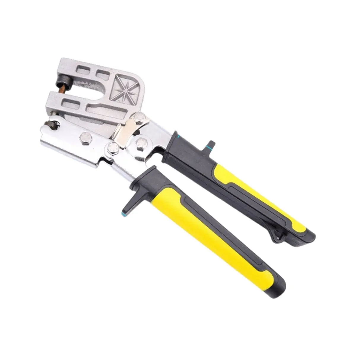 DT35BG Steel Stud Crimper Pliers Drywall Tools, Punch Lock Framing Fastening Crimping Keel Riveting Clamps Crimping Pliers B