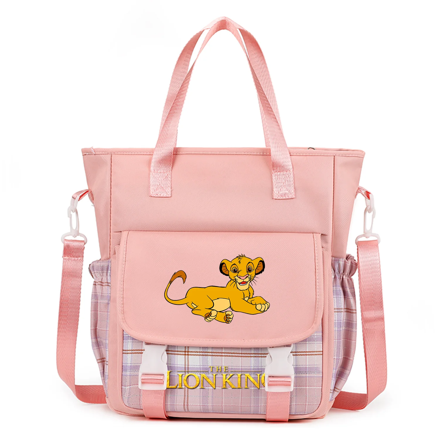 The Lion King Girls Student Handbags Shoulder Bags Tote Messenger Bag Handbag Cross body Bags for Girls Satchels School