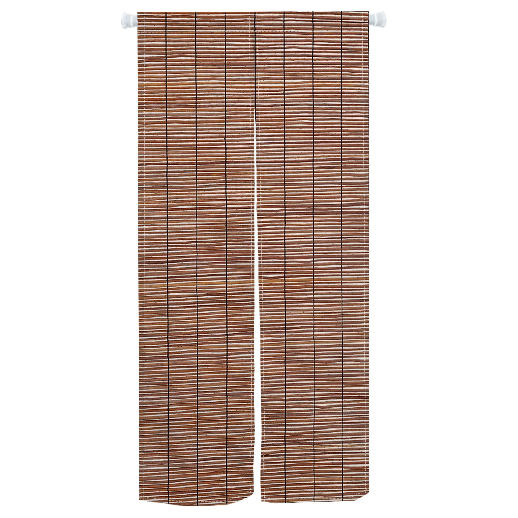 Colorful Vertical Stripe Door Curtain Japanese Noren Doorway Curtain Bedroom Kitchen Restaurants Entrance Partition Linen Decor