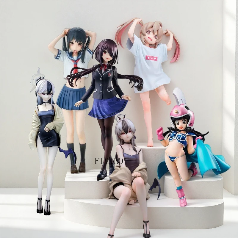 

Anime Blue Archive Figures Tokisaki Kurumi Action Figures Nightmare Model Dragon Ball PVC DATE A LIVE Statue Collection Toy Gift
