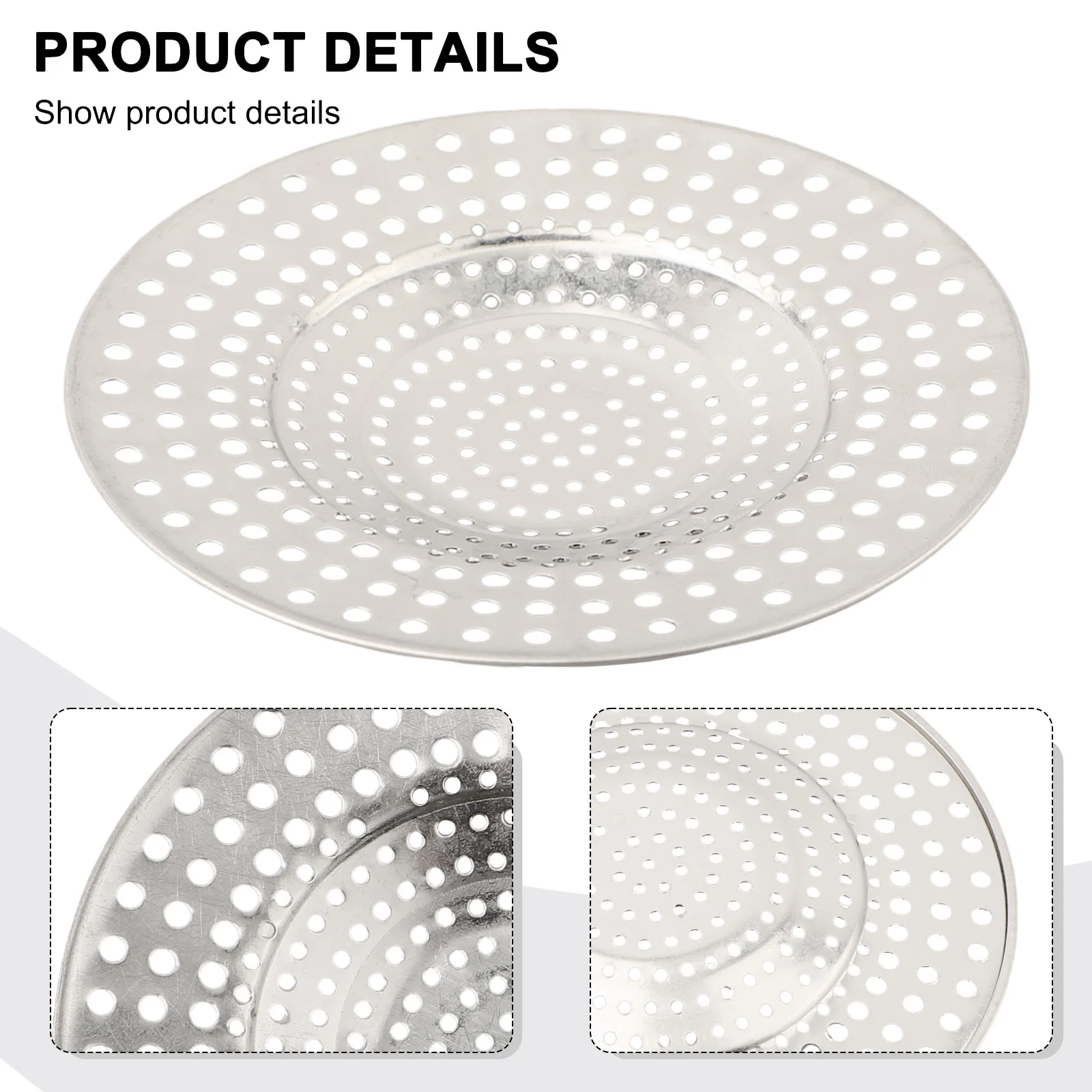 

Anti Clogging Design Shower Floor Drain Easy Install Sink Plug Strainer Uninterrupted Water Flow Use Effective