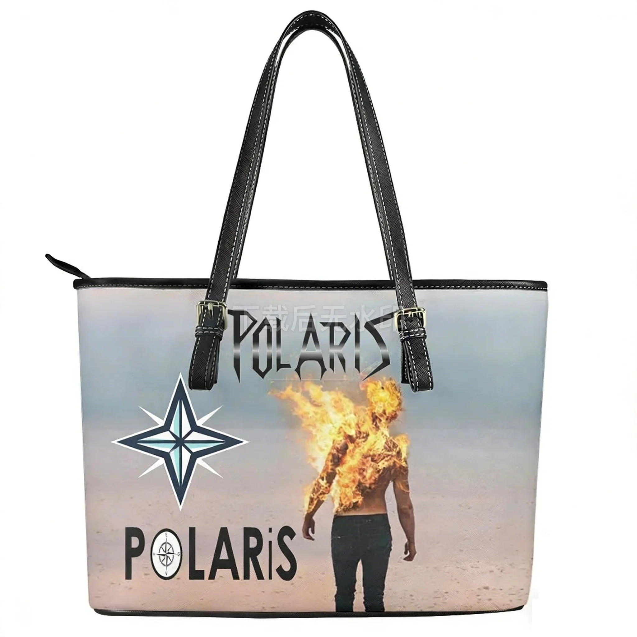 

Polaris Australian band Custom Handbag Womens Mens Sprunki Personalized Tote Bag Shoulder Bag Business Leather Purse Travel Bag