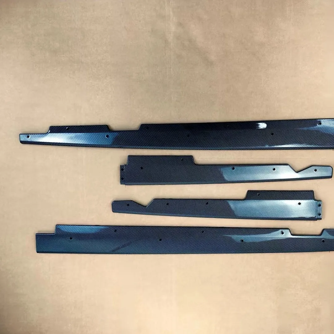 Für BMW 3er Serie 2005-2012 E90 M3 4-Türer 330i 320i 335i 318i MP-Style Seitenschweller Diffusor Spoiler Außenteile – Detail 10
