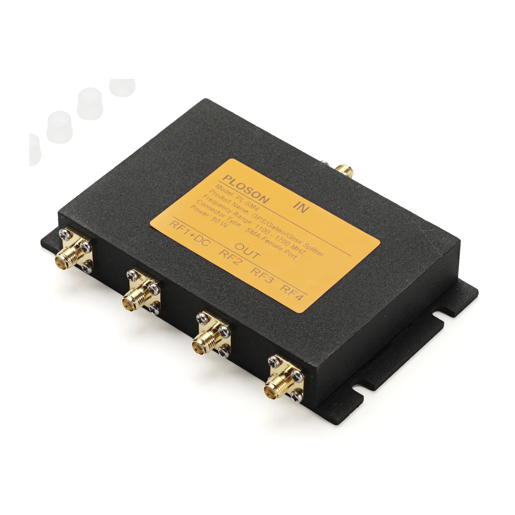 

PLOSON PL-XX GPS/Galieo/Gnss 2-Ways/3-Way/4-Way Antenna Power Splitter 1100-1700MHz GPS Antenna Splitter Divider for Ship Marine