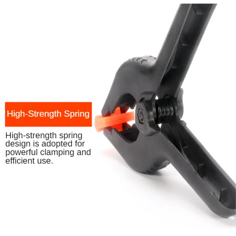 3/4/6 Inch Lò Xo Kẹp DIY Dụng Cụ Làm Rau Cau Nhựa Nylon Kẹp Gỗ Mùa Xuân Clip Studio Ảnh Nền