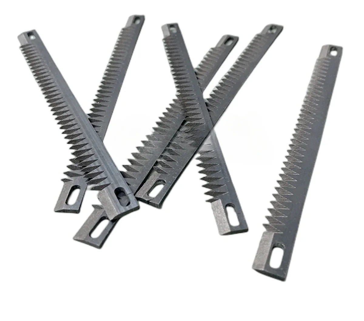 10 قطعة شفرة تقطيع التعبئة العمودية أكياس الشاي شفرة القطع العرض: 10 مللي متر أدوات مسننة سكين لآلة التعبئة