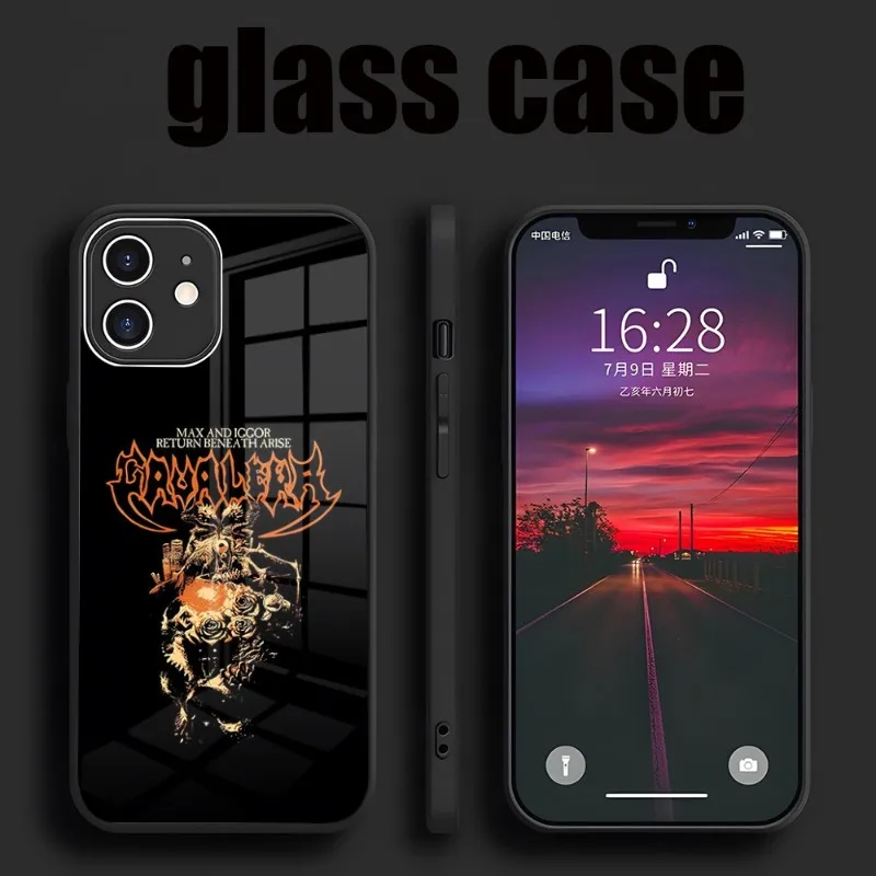 Pantera Ritual Metal Band Phone Case For IPhone 14 Pro 15 Max Plus 13 12 11 X XR XS 8 7 6 MINI SE 2022 Glass Design Back Cover