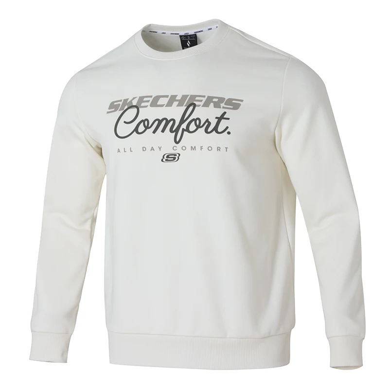 

Мужская спортивная одежда Skechers, флисовая толстовка для бега, фитнеса и тренировок, модный модный повседневный пуловер с круглым вырезом, топ Fhl422M037-0074