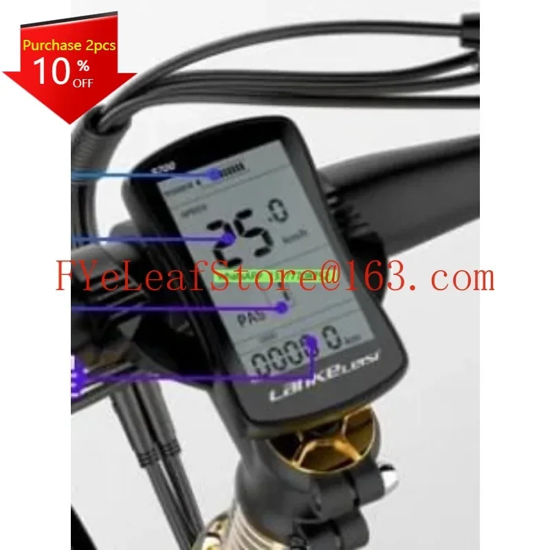 Electric Bicycle S700 Lithium Tram LCD LCD Meter 36v48v Universal .