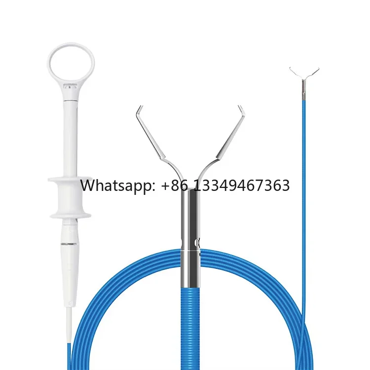 Ergonomic Design Disposable Endoscopic Rotative Hemostatic Clips for Grasping Foreign Objects in Clinical  Surgery