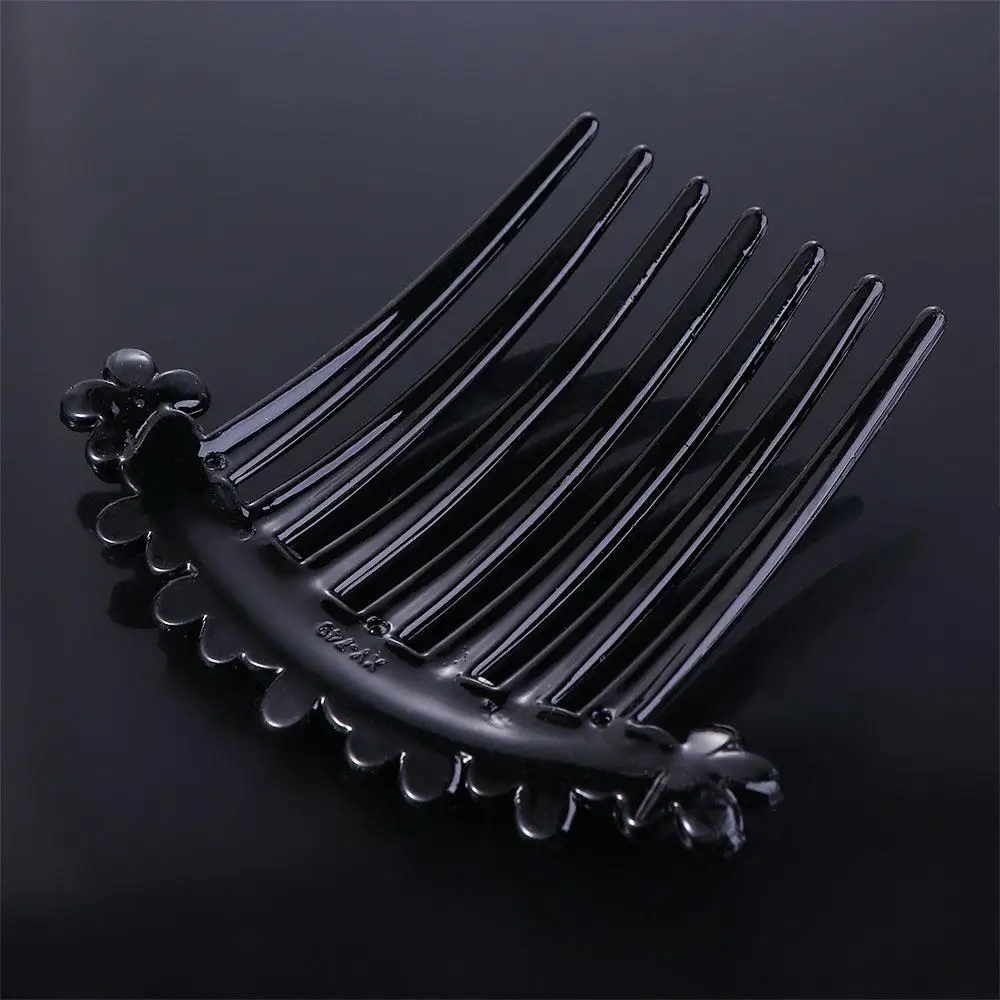 فتاة الانفجارات كليب ذيل حصان حامل للفتيات الراين النساء مشط الشعر المشابك الكورية كريستال مقاطع الشعر الأم أغطية الرأس #6