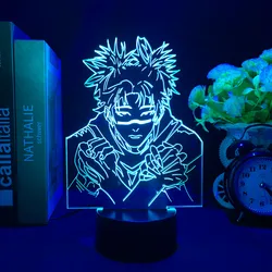 Jujutsu Kaisen Lamp Ryomen Sukuna Okkotsu Yuta Choso Action Figure For Kids Led Acrylic Stand Child Birthday Gift