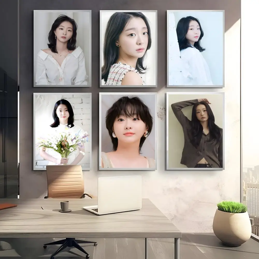 Cool Stylish Movie Star K-Kim Da mi Poster Sticky Waterproof Coffee House Bar Room Wall Decor Gift
