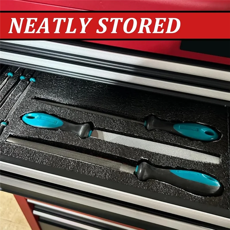 Fresh Tool Box Foam Set 18X12 X1 Inch Non Slip Adjustable Inserts For Cases Organizer For Toolbox Cabinet Chest Drawer US Plug