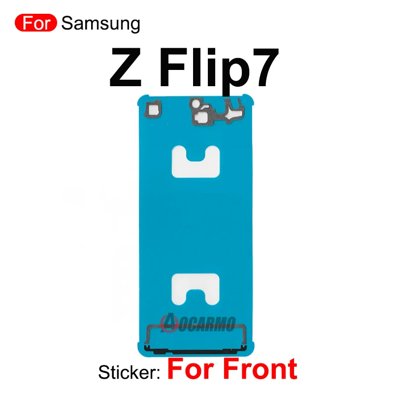 1 szt. Klej do tylnej obudowy Samsung Galaxy Z Flip5 Flip 5 7 Flip7 F7660 SM-F731 F7310, pełny zestaw naklejek na tylne drzwi — zdjęcie produktu 5