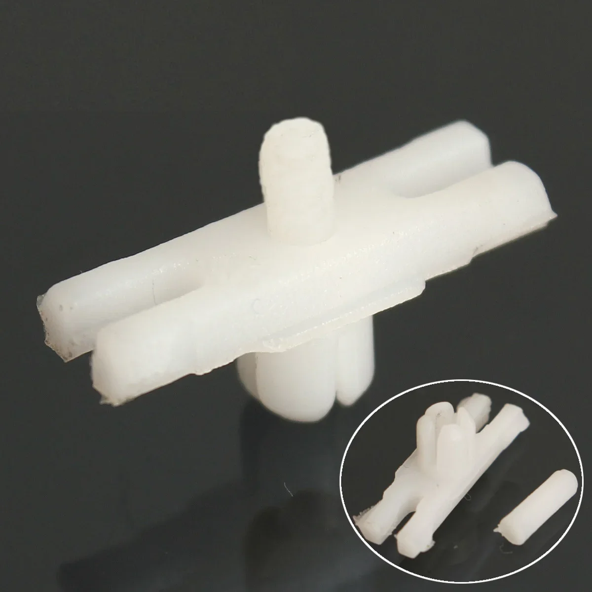 Side Door Trim Moulding Strip Plastic Clips For VW /GOLF /MK1 /Jetta Old Beetle 30X/50X