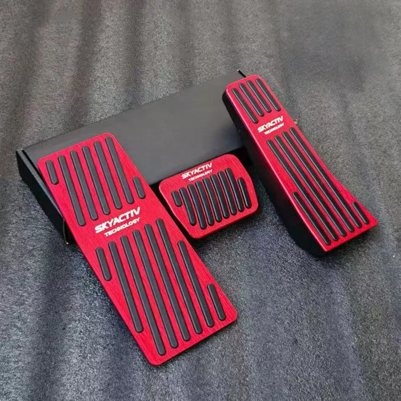 

For Mazda CX-50 CX50 CX 50 2022 2023 Car Accelerator Pedal Brake Cover Foot Pad Anti Skid Left Foot Rest Styling Accessories