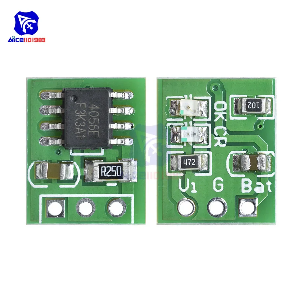 18650 Lithium Battery Power Charger Module DD08CRMB Mini DC 5V 1A Chargeable Li-ion Battery Charger Module Board for Toy