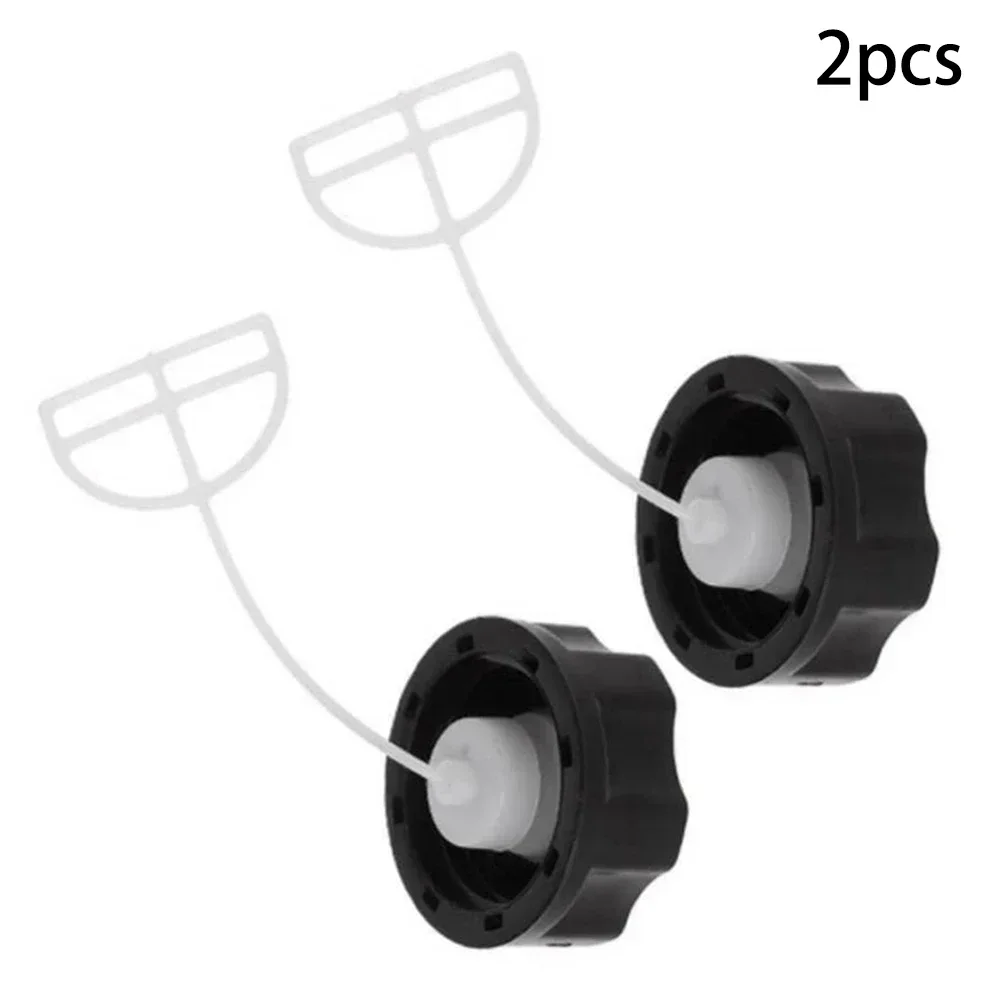 2pcs Universal Fuel Tank Cap For 43cc 52cc Etc Strimmer Hedge Trimmer Bike ATV Auto Oil Filler Cap Car Accessories