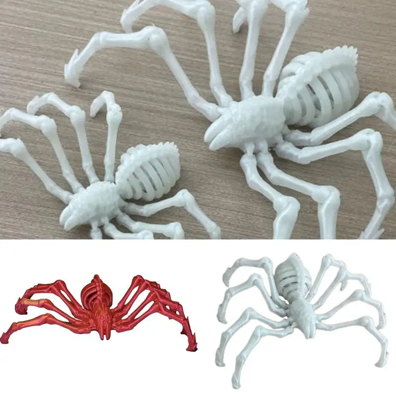 Figurines d'action d'araignée imprimées en 3D, jouet Fidget, modèle à collectionner pour chambre et salon, Halloween