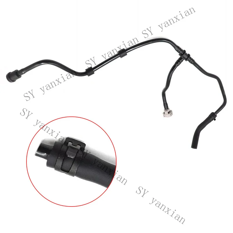 SY+ Coolant Overflow Water Tank Hose Radiator Pipe For 2018-2024 Audi Q5 80A121081DH