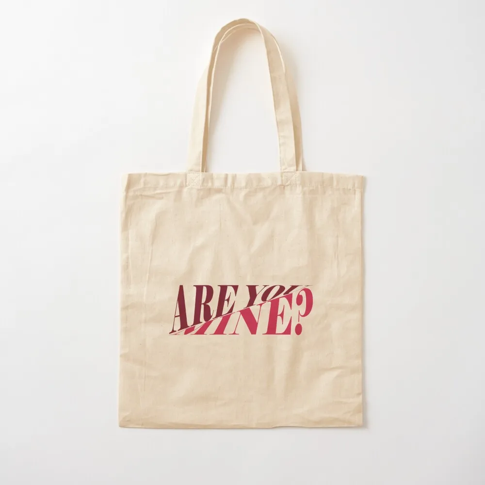 

are you mine arctic monkeys sticker Tote Bag Canvas bags luxury women