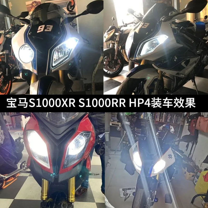 H7 6000K White Motorcycle 30W LED Headlights Fit For Kawasaki Ninja 250 300 650 ZX6R ZX10 Motorcycle led light