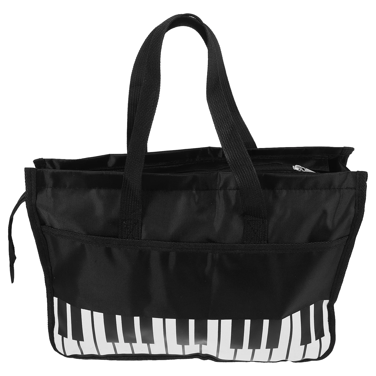 

Fashion Classic Style Piano Music Sheet Carrier Bag Roomy Interior Holds All Scores Secure Outdoor Friendly