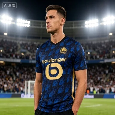 

2026 Season Lille Football Jersey Men's T-shirt Adults Comfortable Breathable Quick Dry Comfortable Sports Wear Family Kids Tees