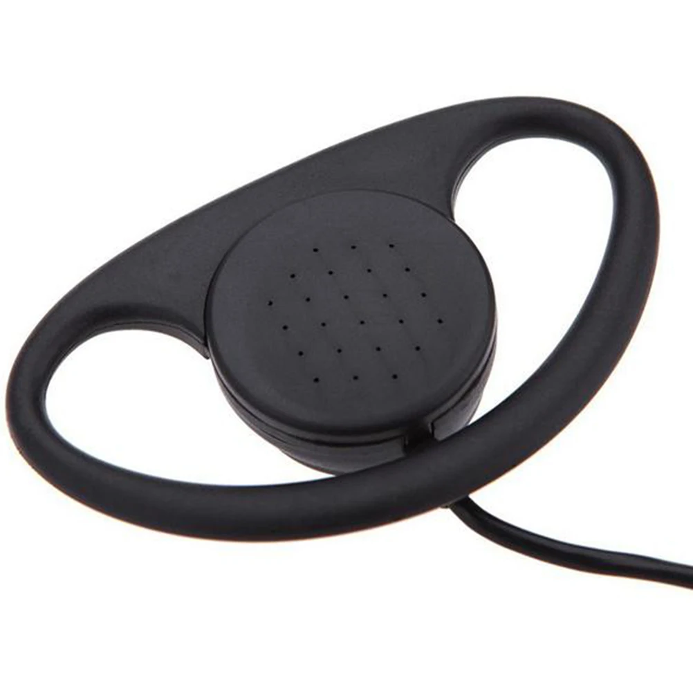 

Mono Headphones Single-hook Voice Earphones 3.5mm Jack Headset Dual Channel Comfortable Ear Cushion Design Portable for