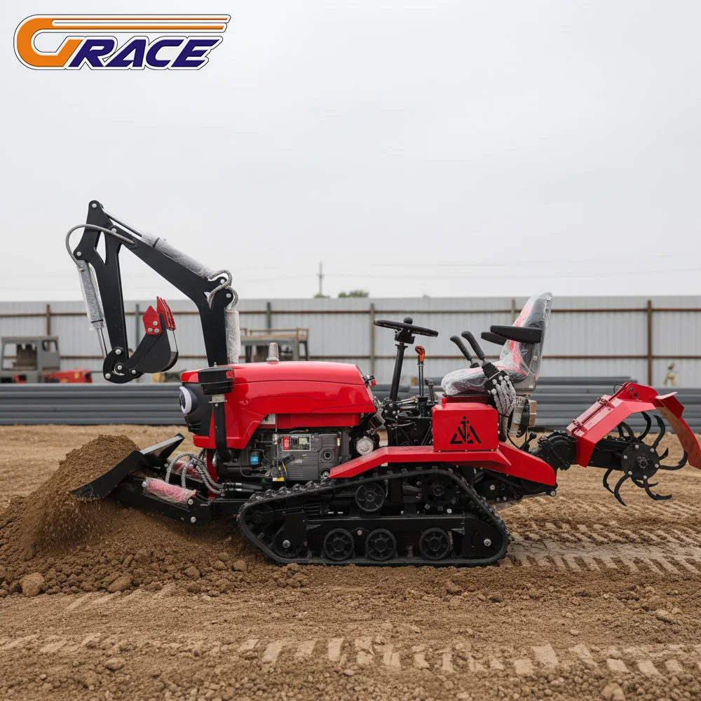 

Индивидуальный дизельный трактор мощностью 35 л.с. с гидравлической системой для тяжелых условий эксплуатации на ферме, транспортировочные работы с экскаватором для продажи