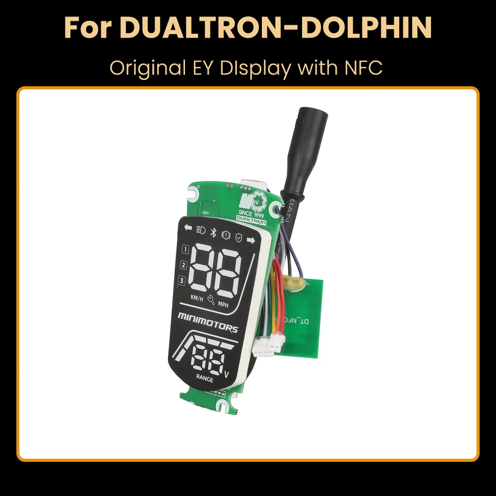 

Original Bluetooth Dashboard EY DIsplay with NFC Card For DUALTRON-DOLPHIN Instrument Circuit Board Kickscooter Replacement Part
