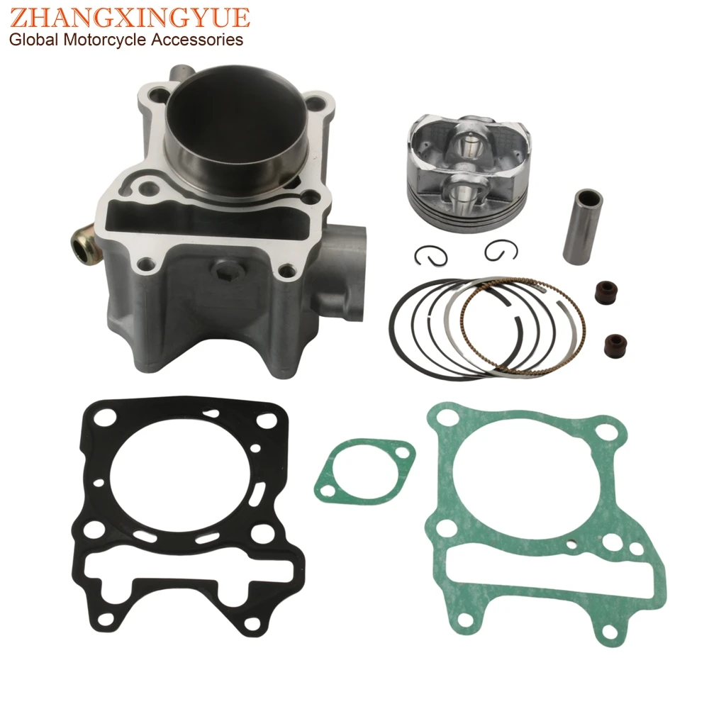 Skuter 175cc 62mm Pcx150 duża pojemność cylindra zestaw do hondy Adv150 Click150i Sh150i Vario150 Ww150 Adv kliknąć Vario 150cc KZY 4T
