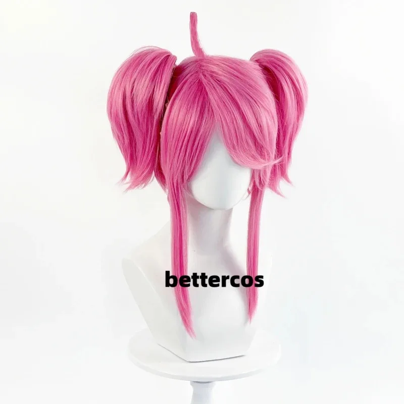Candy 2025Game LOL Lux Star Guardian pelo sintético resistente al calor disfraz de Cosplay + gorro de peluca gratis