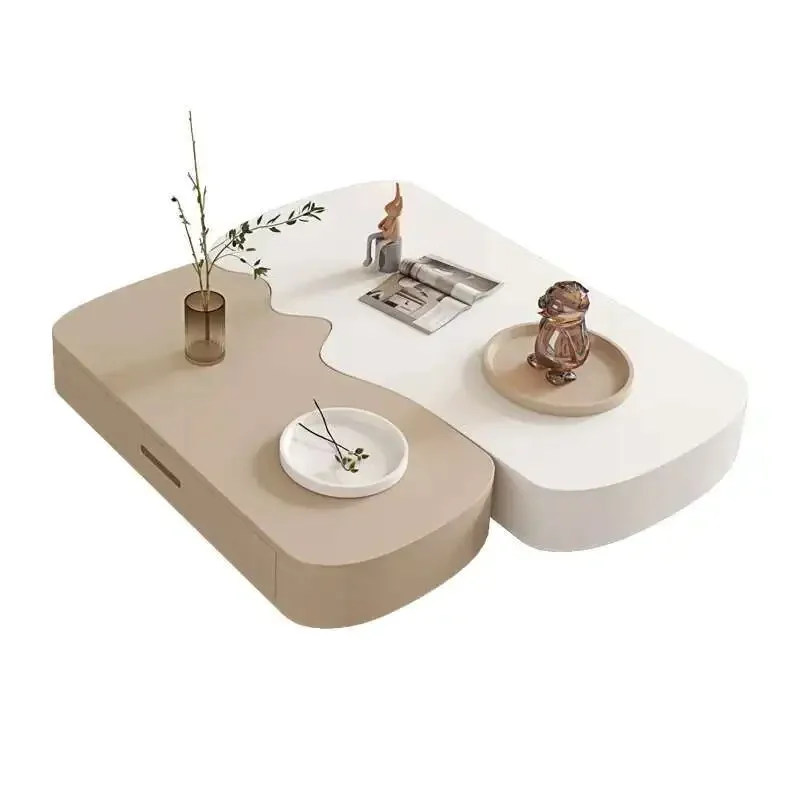 Customizable French TV Stand End Tables Designer Modern Simple Minimalist End Tables Unique Luxury Mesas =