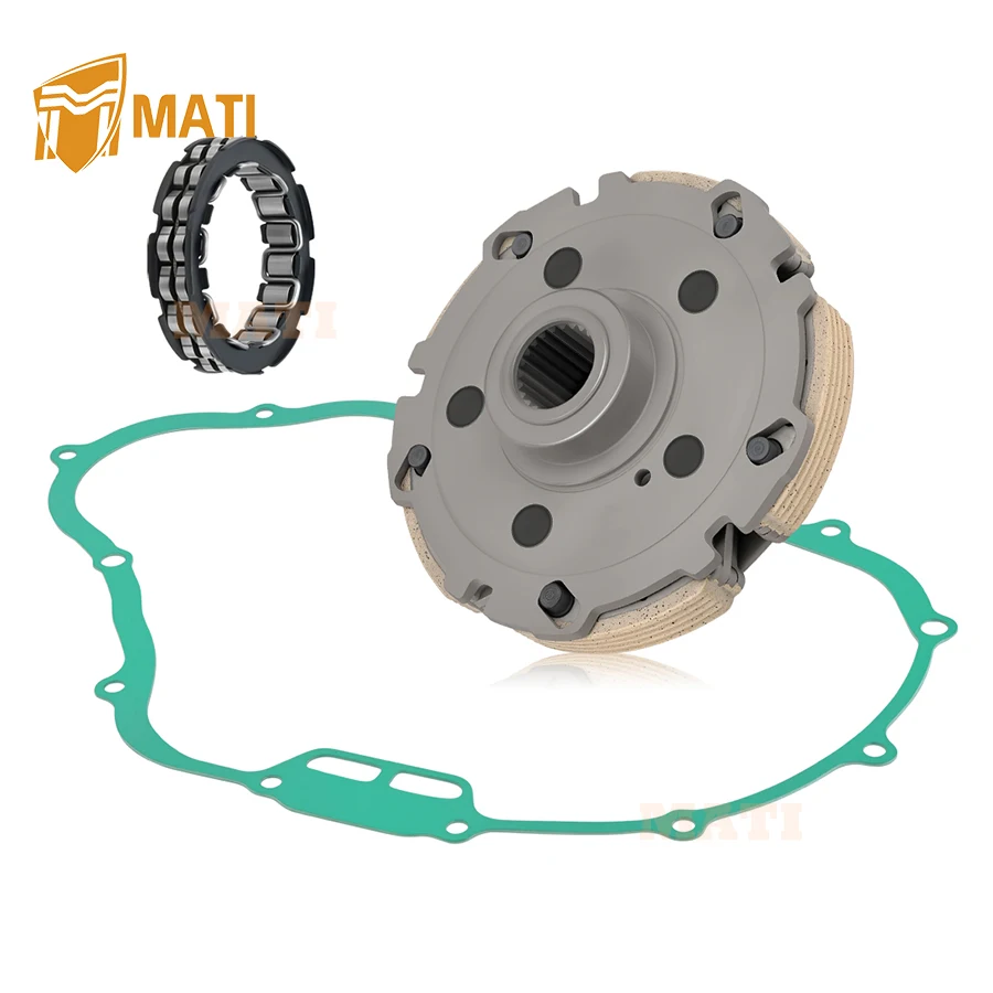 

M MATI Wet Clutch Centrifugal Carrier & Bearing w/ Gasket for Honda FourTrax 300 2x4/4x4 TRX300 TRX300FW 1988-2000 22535-HM5-305