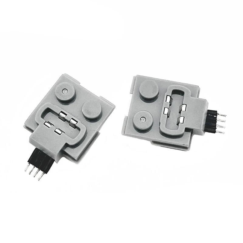 9686 compatible with Lego No. 5 battery box output female port card slot pf piece building block connector 8881 accessory repair