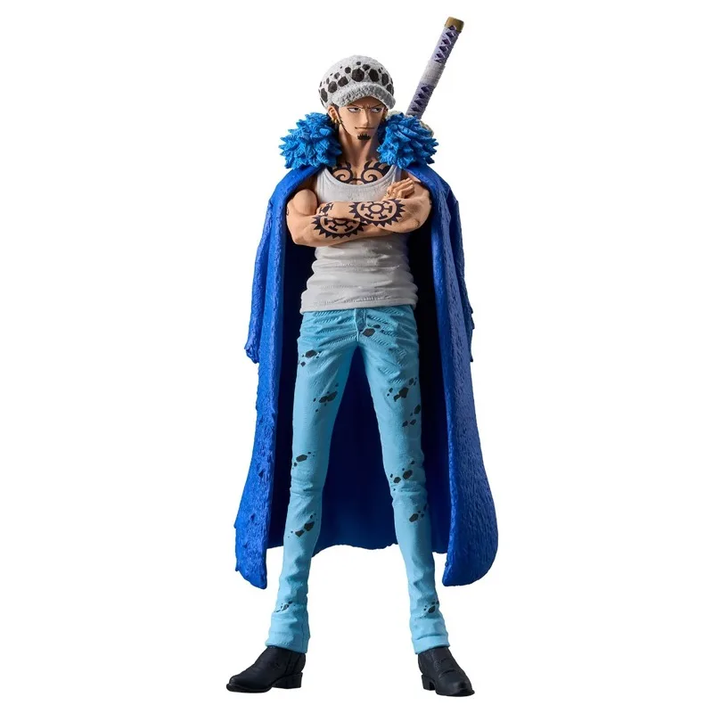 반다이 반프레스토 오리지널 정품 KOABattle 스타일 트라팔가 D. 워터 러브 2.0 애니메이션 피규어 데스크탑 장식품 어린이 선물