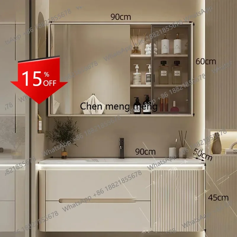 E153 Multipurpose Cabinet Kitchen Bathroom Furniture Column Storage Floor Wall Pharmacy Mirrors Luxury Shelf Wc Wooden Locker Va