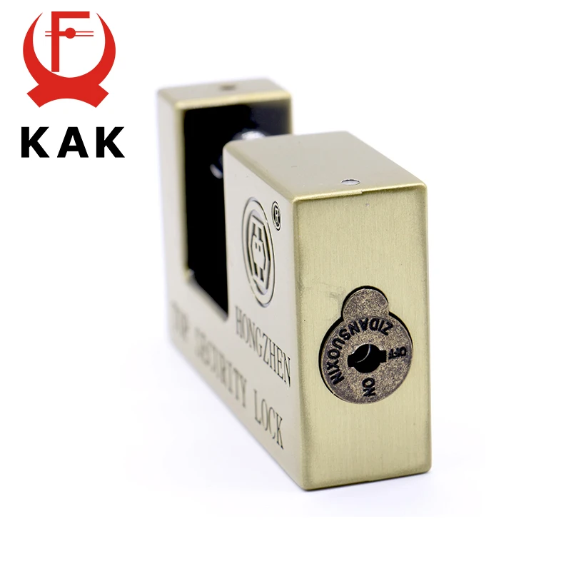 KAK E9 Series Archaize Super B Grade Padlocks Safe Anti-Theft Lock Rustproof Antique Bronze Top Security Locks For Home Hardware