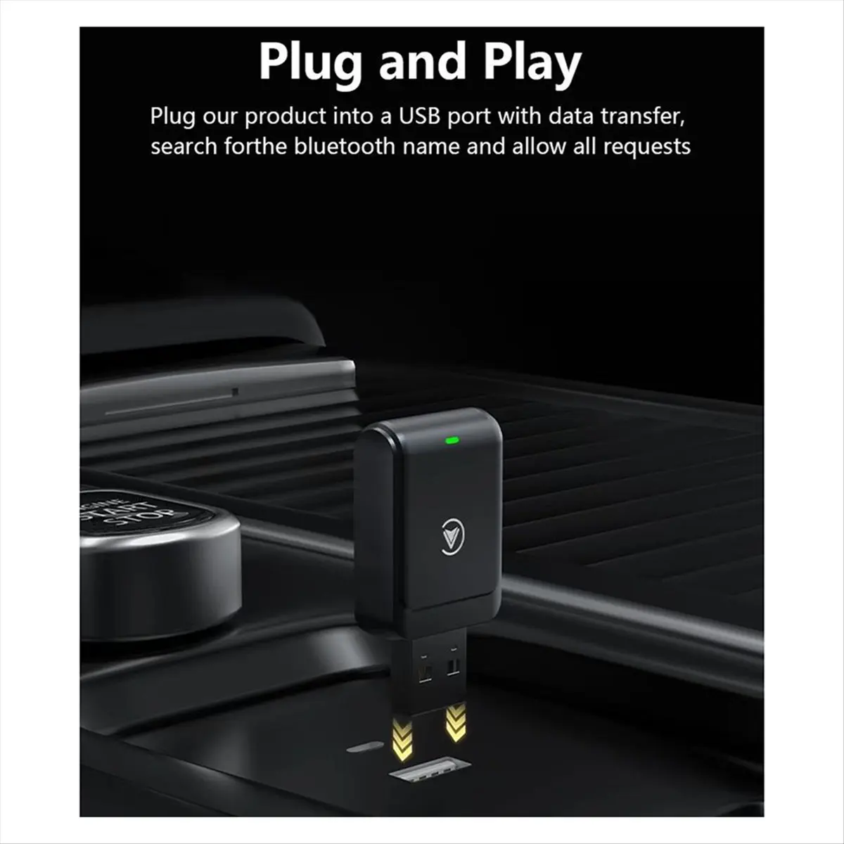 T1882C-Car Smart Box Portable Android Auto Carplay Module 2in1 Wireless Carplay Box HOT