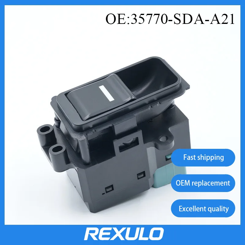 35770-SDA-A21 for Honda 7th generation Accord Odyssey rear side, automotive glass control switch
