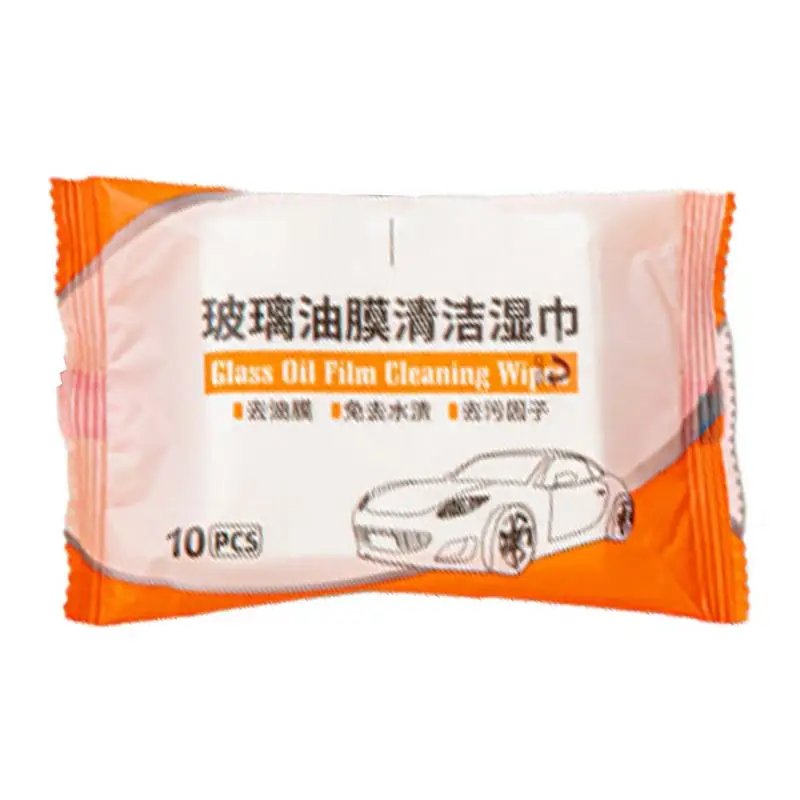 Glass Oil Film Cleaning Wipe Automobile Windshield Cleaner Wipes Multifunctional Glass Cleaning Coating Wipes Car Cleaning