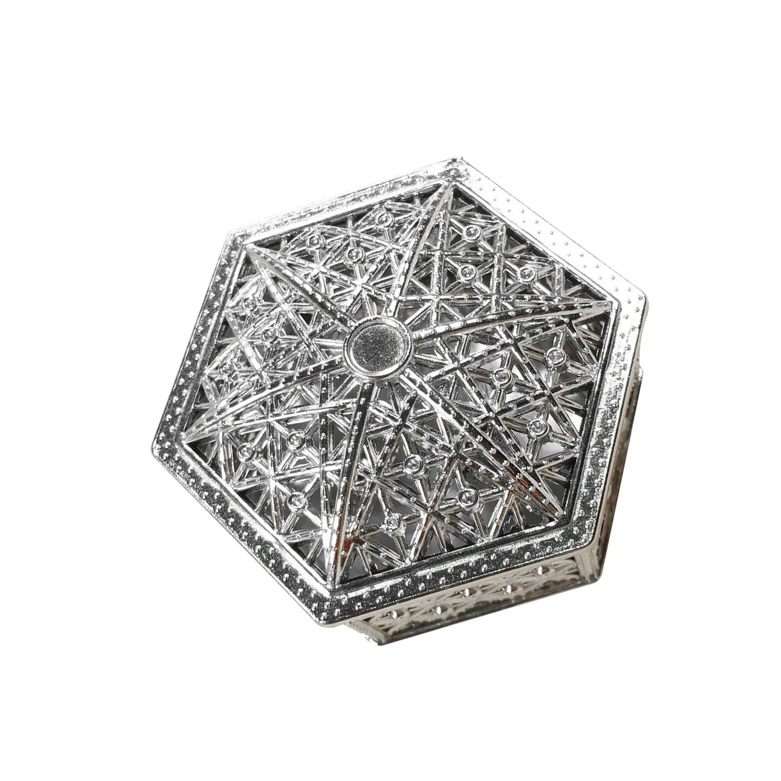 3xCreative Hexagon Candy Box Treat Gift Boxes Candy Boxes Bags Chocolate Packaging Box for Holiday