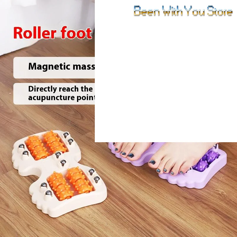 

1 Pc Roller Foot Massager Multi-Point Massage With Magnetic Beads Stress Relief Pain Health Blood Dredging Therapy Relax