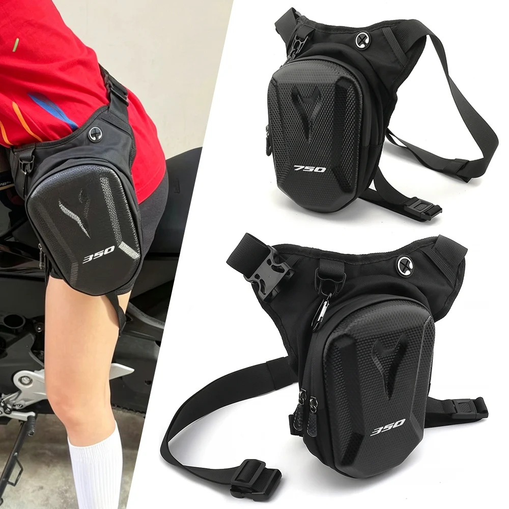 For Honda Forza 350 750 ADV350 ADV 350 Xadv 750 Motorcycle Waterproof Waist Packs Riding Leg Bag Accessories Hard Shell